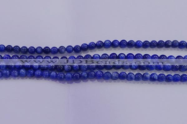 CKC721 15.5 inches 5mm round natural kyanite gemstone beads