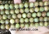 CKC763 15.5 inches 10mm round natural green kyanite beads