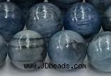 CKC772 15.5 inches 10mm round blue kyanite beads wholesale