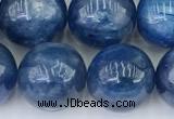 CKC792 15 inches 10mm round blue kyanite beads wholesale