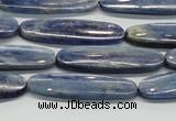 CKC94 15.5 inches 10*35mm oval natural kyanite gemstone beads