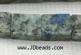 CKJ443 15.5 inches 8*10mm - 10*12mm rectangle natural k2 jasper beads