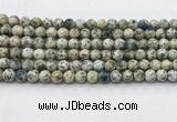 CKJ453 15.5 inches 6mm round natural k2 jasper beads wholesale