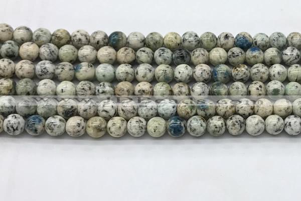 CKJ453 15.5 inches 6mm round natural k2 jasper beads wholesale