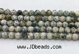 CKJ454 15.5 inches 8mm round natural k2 jasper beads wholesale