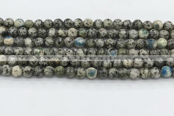 CKJ458 15.5 inches 6mm round natural k2 jasper beads wholesale