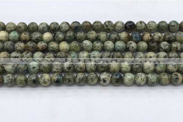 CKJ463 15.5 inches 6mm round natural k2 jasper beads wholesale