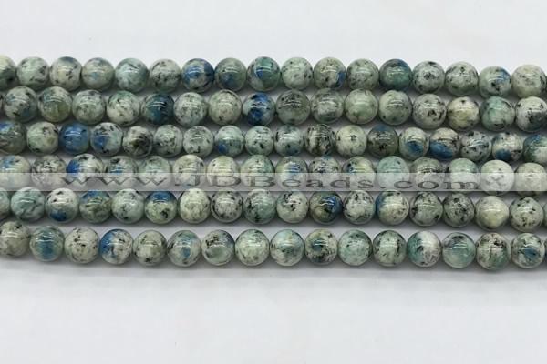 CKJ470 15.5 inches 6mm round natural k2 jasper beads wholesale