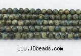 CKJ471 15.5 inches 8mm round natural k2 jasper beads wholesale