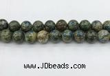 CKJ479 15.5 inches 16mm round natural k2 jasper beads wholesale