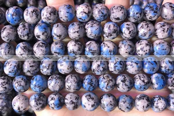 CKJ703 15.5 inches 10mm round imitation k2 jasper beads wholesale