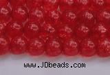 CKQ315 15.5 inches 6mm round dyed crackle quartz beads wholesale