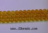 CKQ382 15.5 inches 8mm round dyed crackle quartz beads