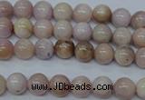 CKU202 15.5 inches 7mm round pink kunzite beads wholesale