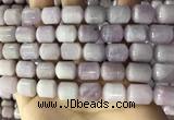 CKU332 15.5 inches 10*12mm tube kunzite gemstone beads