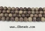 CKU343 15.5 inches 12mm round lepidolite gemstone beads wholesale