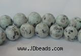 CKW02 15.5 inches 8mm round kiwi jasper gemstone beads