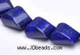 CLA30 14*18mm deep blue dyed lapis lazuli gemstone beads