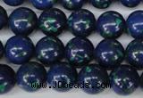 CLA404 15.5 inches 12mm round synthetic lapis lazuli beads