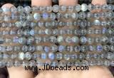 CLB1031 15.5 inches 6mm round labradorite beads wholesale