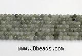 CLB1075 15.5 inches 6mm faceted round labradorite beads