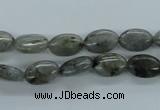 CLB111 15.5 inches 8*12mm oval labradorite gemstone beads wholesale