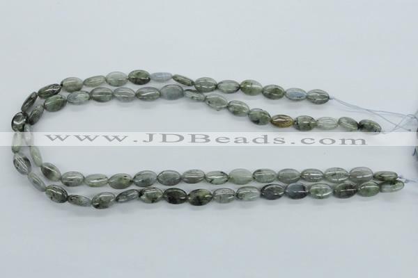 CLB111 15.5 inches 8*12mm oval labradorite gemstone beads wholesale