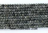 CLB1200 15.5 inches 4mm round black labradorite gemstone beads