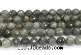 CLB1252 15 inches 12mm faceted round labradorite beads wholesale