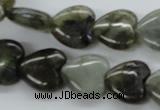 CLB130 15.5 inches 14*14mm heart labradorite gemstone beads wholesale