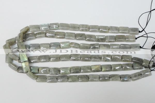 CLB166 15.5 inches 8*12mm rectangle labradorite gemstone beads