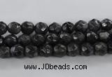 CLB361 15.5 inches 8mm faceted round black labradorite beads wholesale