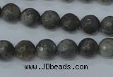 CLB513 15.5 inches 10mm faceted round labradorite gemstone beads