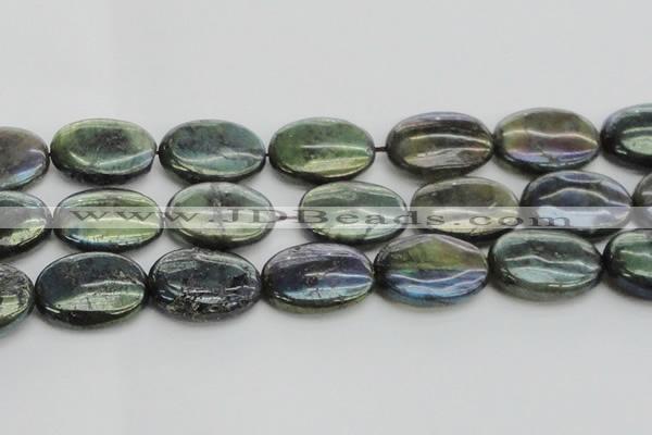 CLB655 15.5 inches 30*40mm oval AB-color labradorite beads