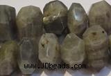 CLB700 15.5 inches 13*18mm - 14*20mm faceted nuggets labradorite beads