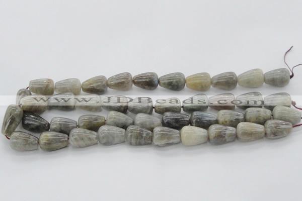 CLB718 15.5 inches 6*10mm teardrop labradorite gemstone beads