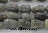 CLB719 15.5 inches 8*12mm teardrop labradorite gemstone beads