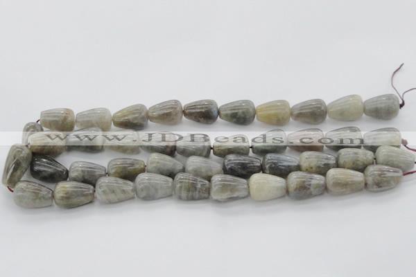 CLB719 15.5 inches 8*12mm teardrop labradorite gemstone beads