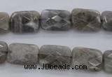 CLB748 15.5 inches 8*12mm faceted rectangle labradorite gemstone beads