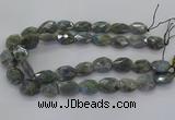 CLB769 15.5 inches 13*18mm - 18*25mm faceted freeform labradorite beads