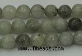 CLB860 15.5 inches 4mm faceted round AB grade labradorite beads