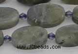 CLB977 15.5 inches 12*20mm oval labradorite gemstone beads