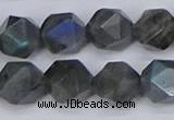 CLB989 15.5 inches 12mm faceted nuggets labradorite beads wholesale