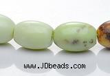 CLE02 16 inch 10*14mm rice lemon turquoise stone beads Wholesale