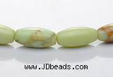 CLE05 16 inch 6*12mm lemon turquoise rice stone beads Wholesale