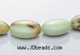 CLE08 10*14mm oval lemon turquoise gemstone beads Wholesale