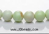 CLE19  15.5 inch round 8mm lemon turquoise stone beads Wholesale