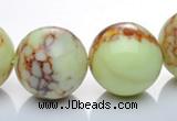 CLE23 lemon turquoise 20mm round gemstone beads Wholesale