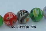 CLG502 16 inches 10mm round lampwork glass beads wholesale