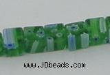 CLG561 16 inches 6*6mm cube lampwork glass beads wholesale